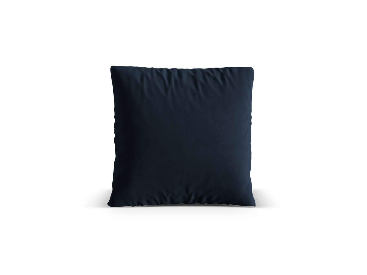 Perna decorativa, Nuria-88, Micadoni Home, 50x50 cm, catifea, albastru inchis - imagine 3